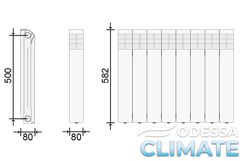 Global ISEO 500/80