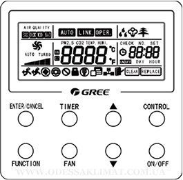 Gree XK112 проводной регулятор