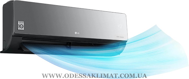 LG холодный воздух