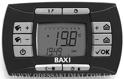 Baxi панель управления