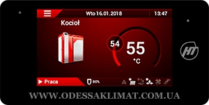 Heiztechnik Tronic 900 Touch панель управления котла