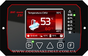 Heiztechnik Tronic 100 панель управления котла