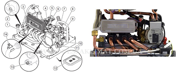 Vaillant гидромодуль Vaillant гидромодуль