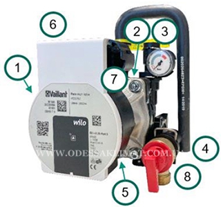 Vaillant циркуляционный насос